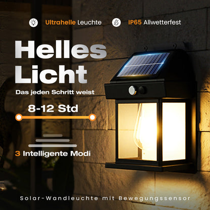 🎁 Je mehr Sie kaufen, desto mehr Sie erhalten! Ab nur 7,59 € pro Stück ⏳Bewegungssensor Solar-Wolfram-Wandleucht