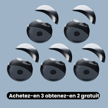 🎉 50% OFF! ✨ Portable multifunctional electric shaver – Dual ring blades, IPX4 waterproof and compact UFO design 🪒⚡