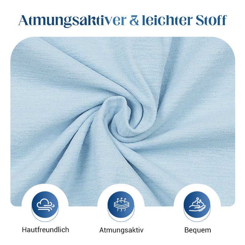 🎉50% Rabatt – Nur für kurze Zeit!✨ Modisches 2-in-1-Set | Oberteil mit asymmetrischem Saum + bedruckte Hose | S–5XL 👗