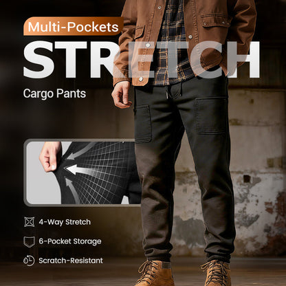 Strapazierfähige Cargohose mit Stretch – Bequem, funktional & mit mehreren Taschen 👖