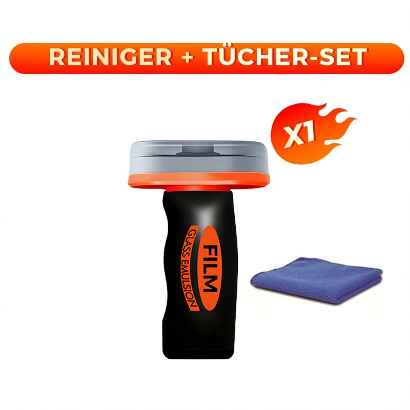 📢📢50 % Rabatt!! + 2 KAUFEN, 1 GRATIS! ⚡ 2026 Modell tragbare Autoglas-Ölfilm-Entferner 🚗 – Ein Sprühen, ein Wischen, klare Sicht für sichere Fahrten!