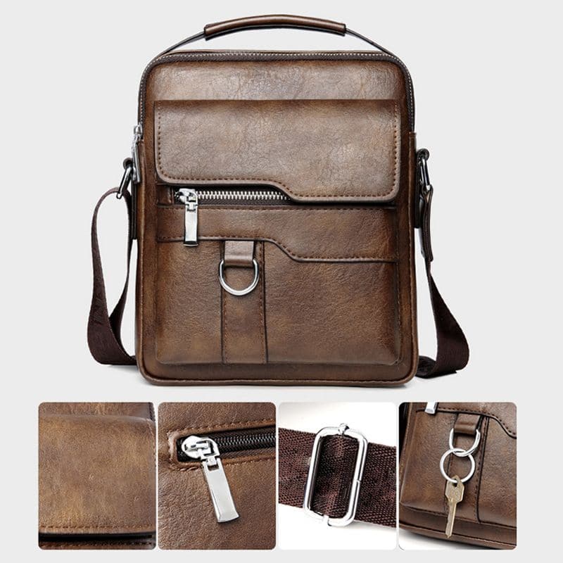 Portable shoulder bag for men