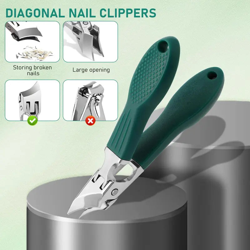 🔥50% OFF Today! Eagle Beak Nail Clippers ✨ Precision Angled Blade for Thick &amp; Ingrown Nails
