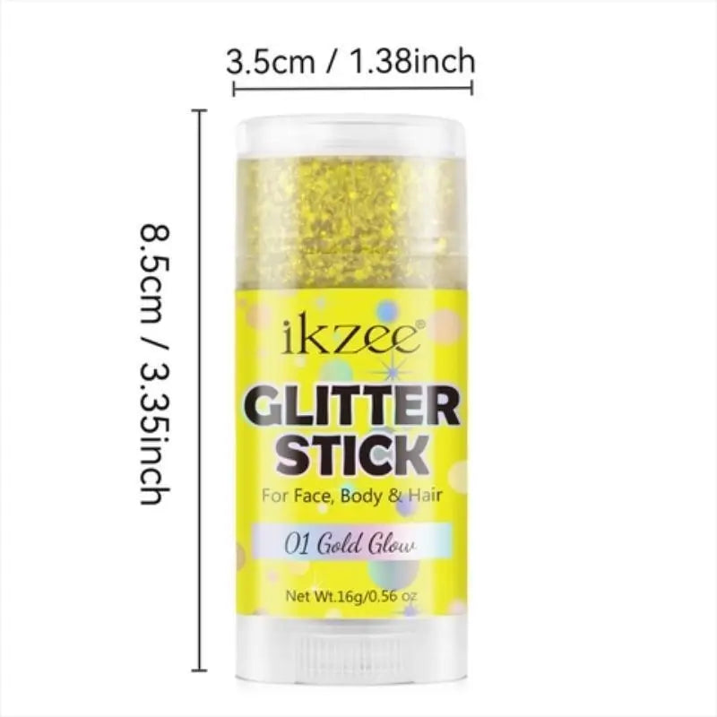 ✨ BUY 1 GET 1 FREE | 6PCS Glitter Stick Set – Face, Hair &amp; Body Shimmer for Festivals &amp; Parties