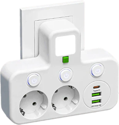 🔌💡Smarte Steckdosenleiste mit USB – Energie sparen, Komfort maximieren! ⚡✨ Praktisch, langlebig &amp; nachhaltig für Ihr intelligentes Zuhause.