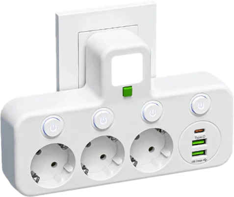 🔌💡Smarte Steckdosenleiste mit USB – Energie sparen, Komfort maximieren! ⚡✨ Praktisch, langlebig &amp; nachhaltig für Ihr intelligentes Zuhause.