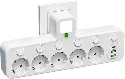 🔌💡Smarte Steckdosenleiste mit USB – Energie sparen, Komfort maximieren! ⚡✨ Praktisch, langlebig & nachhaltig für Ihr intelligentes Zuhause.