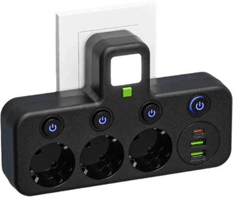 🔌💡Smarte Steckdosenleiste mit USB – Energie sparen, Komfort maximieren! ⚡✨ Praktisch, langlebig &amp; nachhaltig für Ihr intelligentes Zuhause.