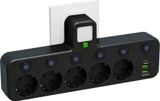 🔌💡Smarte Steckdosenleiste mit USB – Energie sparen, Komfort maximieren! ⚡✨ Praktisch, langlebig &amp; nachhaltig für Ihr intelligentes Zuhause.
