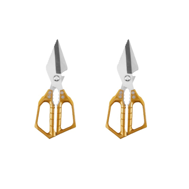✂️ 50% RABATT! ✨ MULTIFUNKTIONSCHEERE - Hochleistungs-Küchen- &amp; Geflügelschere, Rutschfester Griff, Zerkleinert Kräuter &amp; Nüsse, Spülmaschinenfest 🍗🌿