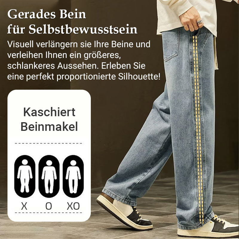🔥2025 Heta Nyheter💥Lösa raka jeans för män
