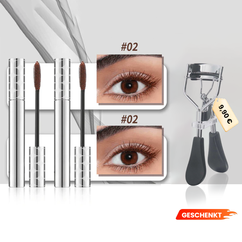 💖KOOP 1, KRIJG 2 GRATIS💖Tweekleurige mascara in zwart en bruin voor de perfecte wimperlook.