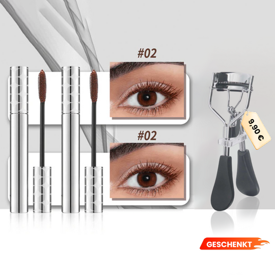 💖KOOP 1, KRIJG 2 GRATIS💖Tweekleurige mascara in zwart en bruin voor de perfecte wimperlook.