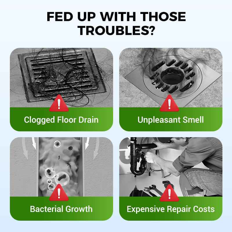 🏖️Summer Cool Deal: 40% OFF!!👍🎉Pipe-Clearing Foaming Powder – Fast-Acting Drain Unclogger &amp; Deodorizer