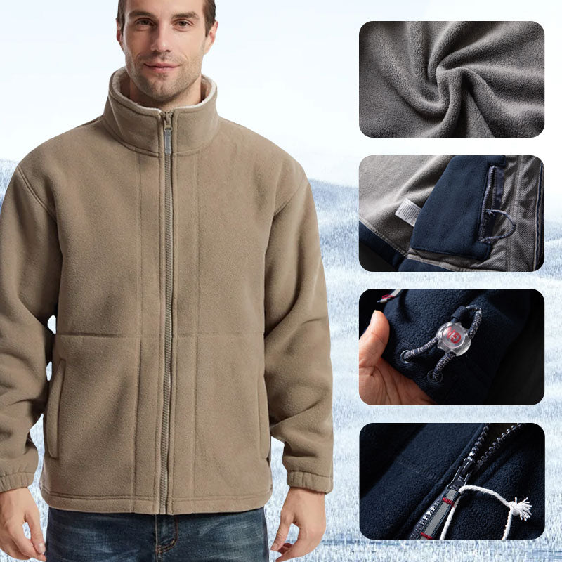 🔥Chaqueta polar doble para hombre con envío gratuito