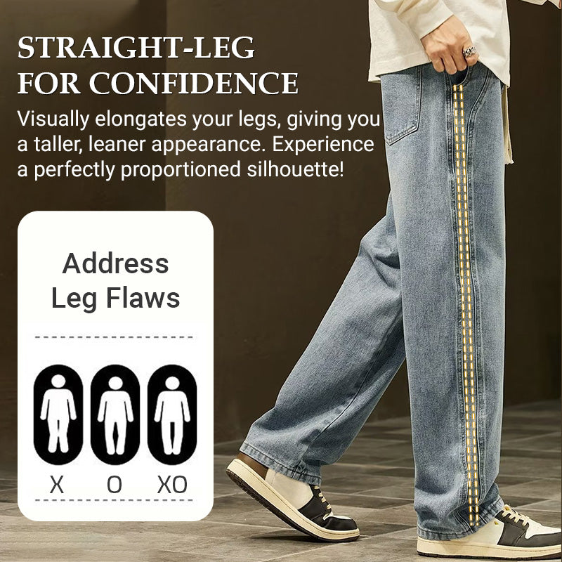 Vintage Straight Jeans – Warm Lined &amp; Flattering Fit Design