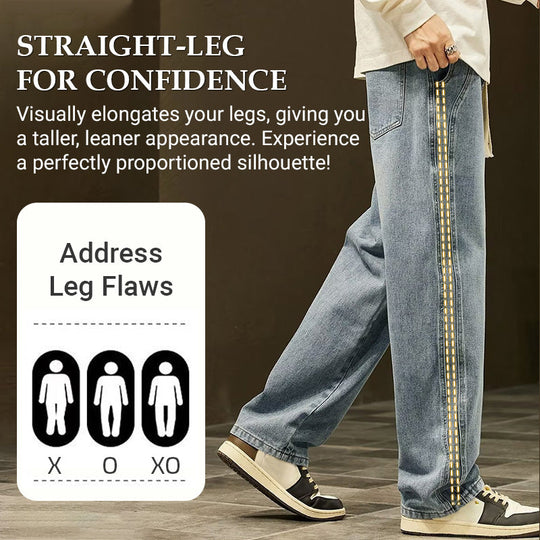 Vintage Straight Jeans – Warm Lined &amp; Flattering Fit Design