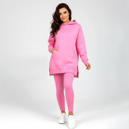 🍂 LETZTER TAG DER AKTION – 50 % RABATT 🍂 Stilvolles Hoodie- und Hosen-Set für Damen