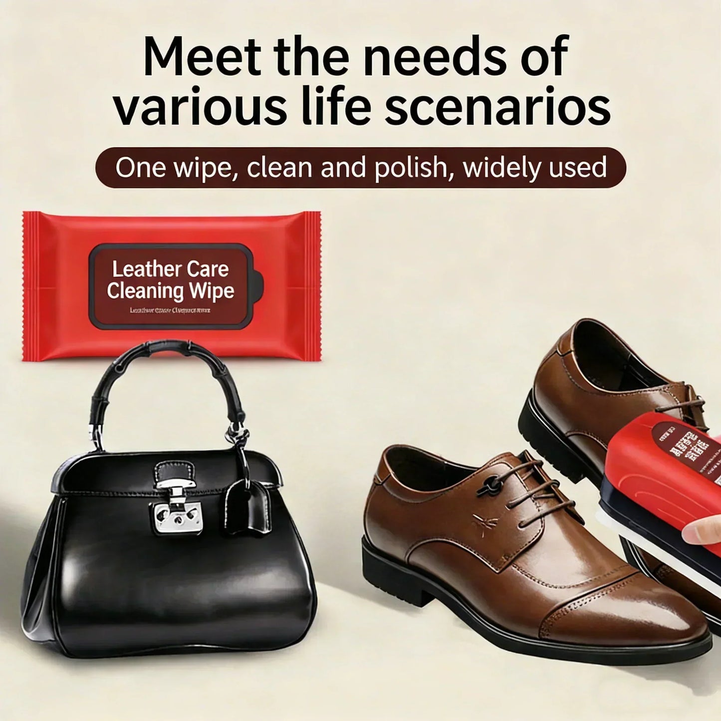 🧽 2 KAUFEN, 1 GRATIS! ✨ Lederöl-Pflegebürste – Repariert Kratzer, Reinigt & Pflegt Leder mühelos 🚗