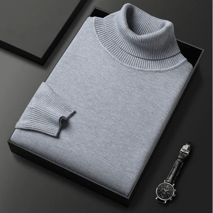 🧶 50% RABATT HOT SALE! ✨ Premium Kaschmirpulli Herren Einfarbig - Weiches Wohlfühlgarn mit Moderner Passform für Business & Freizeit 👔🎯