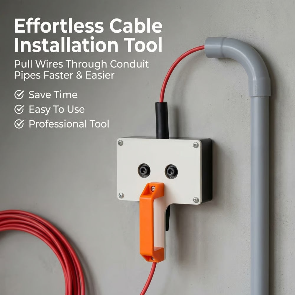 💎 -50% AUF DAS KABELZIEHWERKZEUG! 💎 Kabel Einfach Durch Enge Rohre Führen – Für Profis &amp; Heimwerker ✨