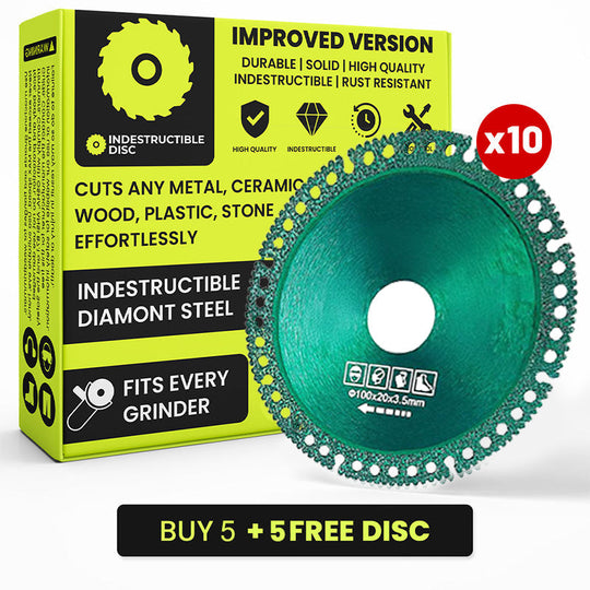 💎 【🔥Limited-time offer: Two for the price of one – Diamond turbo saw blades💎 Cuts tiles, marble &amp;  Metal in seconds – 100mm for angle grinders, heat resistant &amp;  Precise