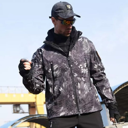 Outdoor-Jacke gegen Wind &amp; Kälte – Wasserabweisend, winddicht &amp; warm🌧️❄️