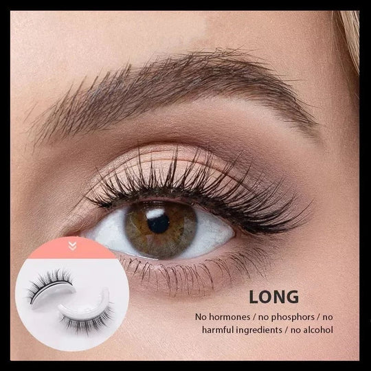 ❤️‍🔥Kauf 1 und bekomme 1 gratis dazu（2 Paar）✨Wiederverwendbare selbstklebende Wimpern
