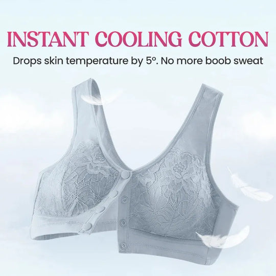 ⏳Limited-time 50% Off⏰Comfortable Wireless Shaping Front-Fasten Bra👙