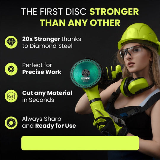 💎 【🔥Limited-time offer: Two for the price of one – Diamond turbo saw blades💎 Cuts tiles, marble &amp;  Metal in seconds – 100mm for angle grinders, heat resistant &amp;  Precise