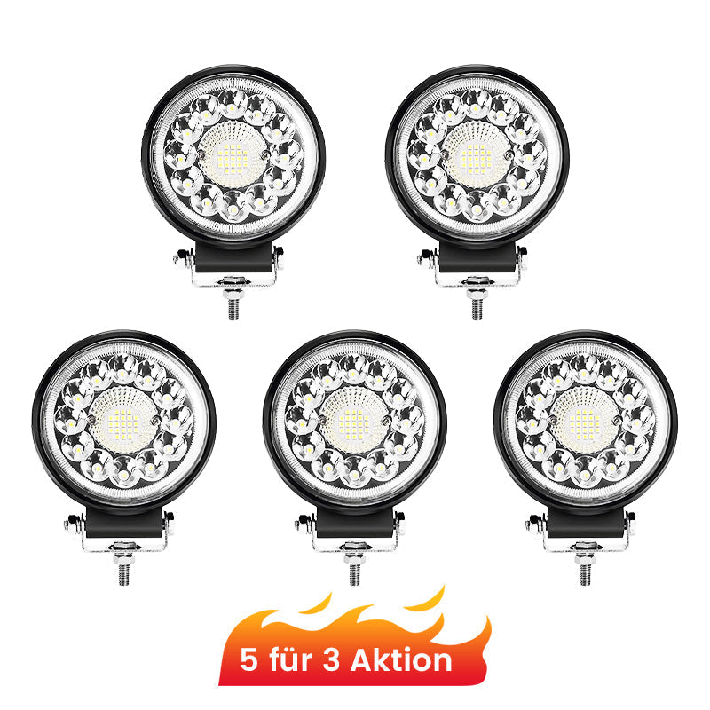 💡4-Zoll-LED-Pod mit 99 W für Offroad-Anwendungen✨
