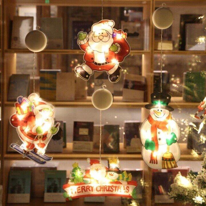 CHRISTMAS PRESALE NOW 49% DISCOUNT🎄Christmas window hanging lights