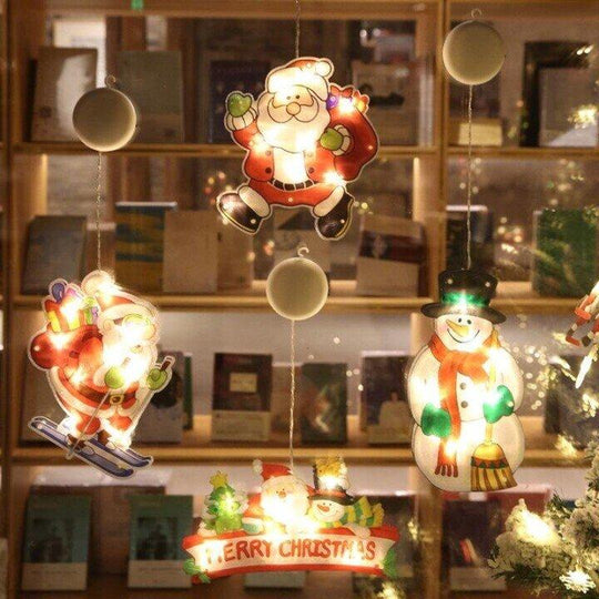 CHRISTMAS PRESALE NOW 49% DISCOUNT🎄Christmas window hanging lights