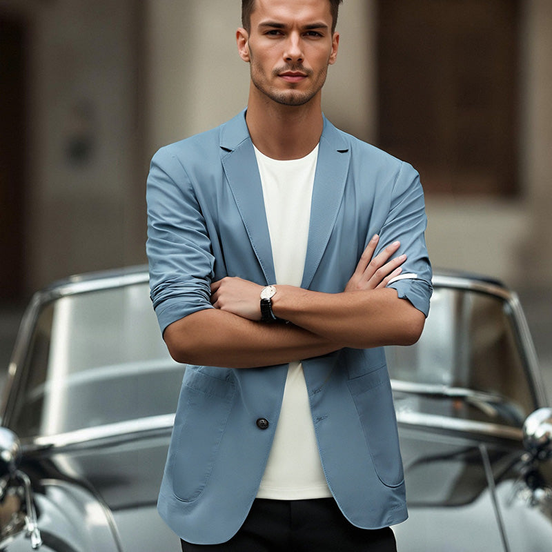 🛍️🛍️Die Wahl des eleganten Gentleman👔👔 Leichter Blazer für Herren für alle Jahreszeiten