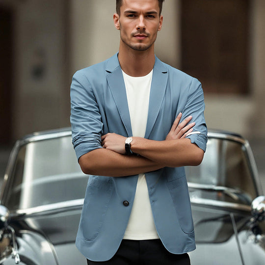🛍️🛍️Die Wahl des eleganten Gentleman👔👔 Leichter Blazer für Herren für alle Jahreszeiten
