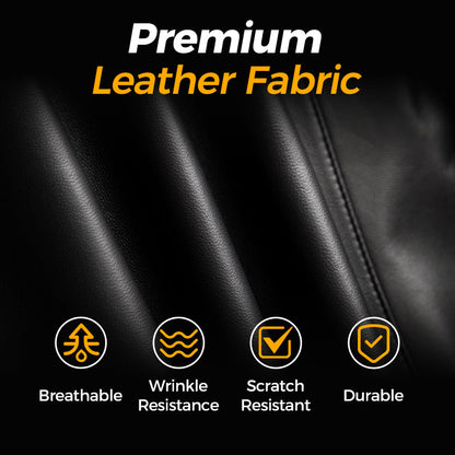 Klassische PU-Lederjacke für Herren mit Frontreißverschluss 🔥Business Casual Easy Match