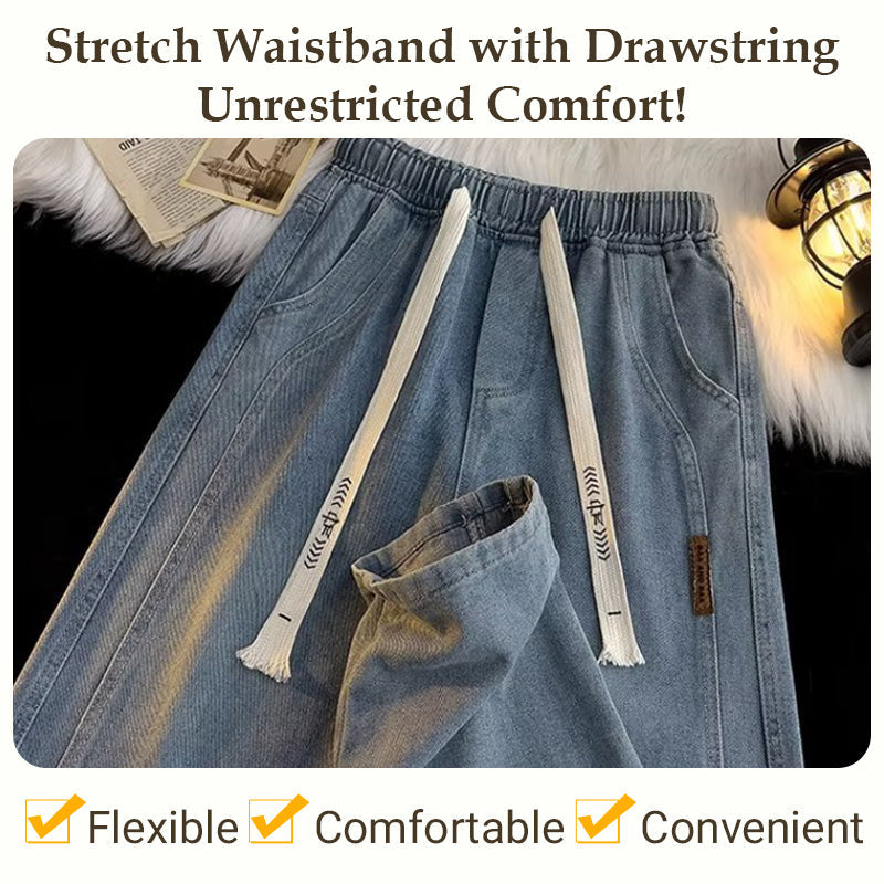 Vintage Straight Jeans – Warm Lined &amp; Flattering Fit Design
