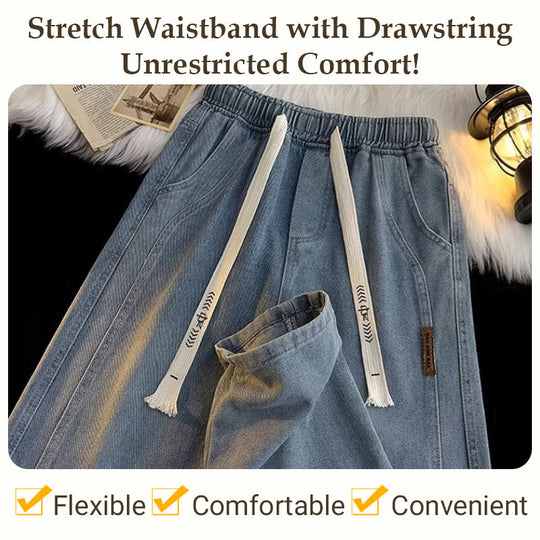 Vintage Straight Jeans – Warm Lined &amp; Flattering Fit Design