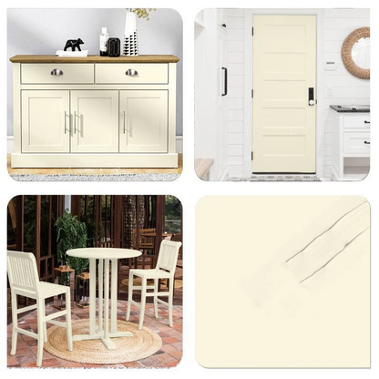 🪚 50% RABATT! 🌿 WASSERBASIERTE MÖBELFARBE - Geruchsneutral & Umweltfreundlich, Einfache Anwendung ohne Schleifen, Perfekt für Holzmöbel-Renovierung 🎨🛋️