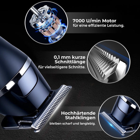 💎 50% RABATT! 💎 Hochleistungs-Haarschneidemaschine mit LED-Digitalanzeige – Präzision, Akku &amp; Profi-Qualität für Zuhause ✂️🔋