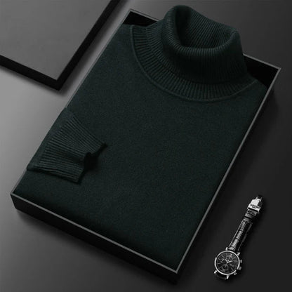 🧶 50% RABATT HOT SALE! ✨ Premium Kaschmirpulli Herren Einfarbig - Weiches Wohlfühlgarn mit Moderner Passform für Business & Freizeit 👔🎯