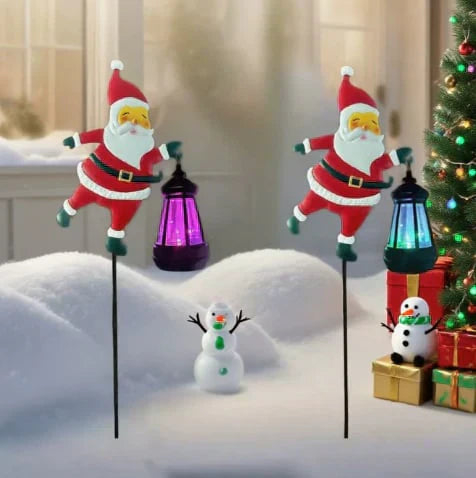 🎅Christmas Solar Kettle Light &amp; Lantern Garden Decor Collection