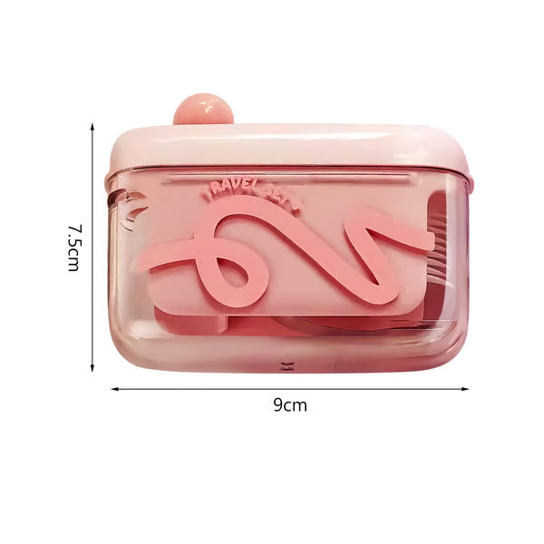 🦷✨Automatic Pop-Up Dental Floss Storage Dispenser，Just Press &amp; Pop, Hygienic Storage. Great Gift For Oral Care Lovers!
