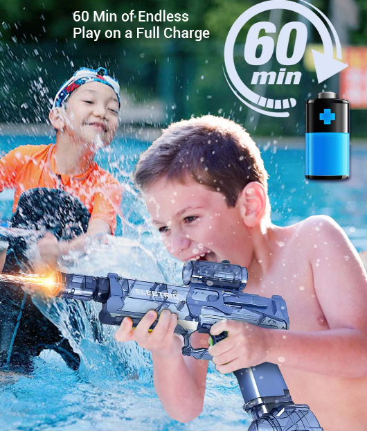 🌊SOMMER-SCHLUSSVERKAUF – 52% RABATT🔫💦Fast Mode Ice Explosion Pistol Wasserpistole