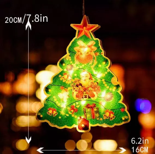 CHRISTMAS PRESALE NOW 49% DISCOUNT🎄Christmas window hanging lights
