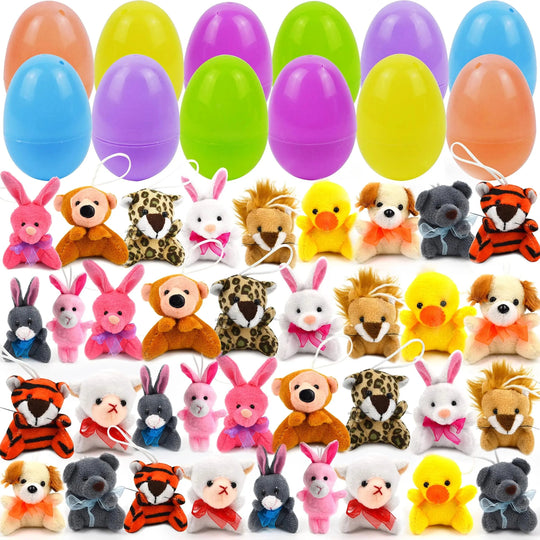 🐣 Dyrenøkkelring med eggeskall – plysjanheng som påskegave til barn🎁