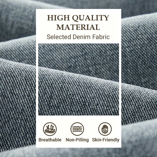Vintage Straight Jeans – Warm Lined &amp; Flattering Fit Design