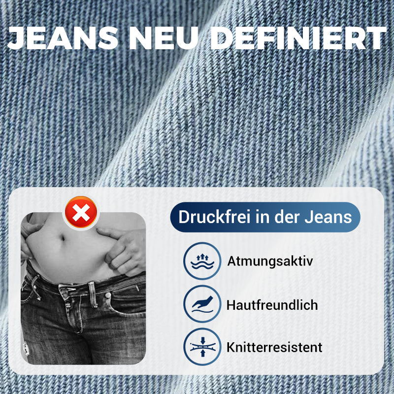 👖🌸 Gespleißte Spitzen-Jeans: Nachhaltiger Komfort &amp; eleganter Style für den Sommer! 👗💃 50% Rabatt – Jetzt zugreifen!
