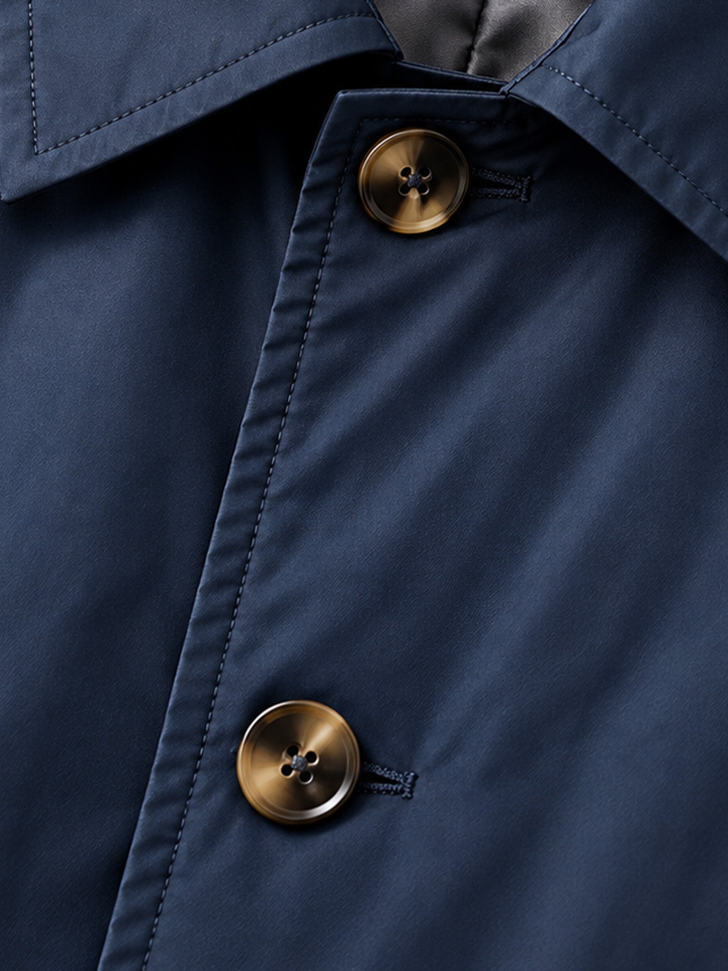 Men's Waterproof Mid-Length Trench Coat