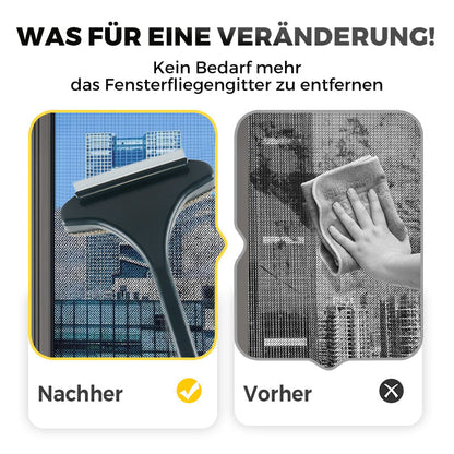 2-in-1 Reinigungsbürste für Fliegengitter – Doppelseitig & Effizient